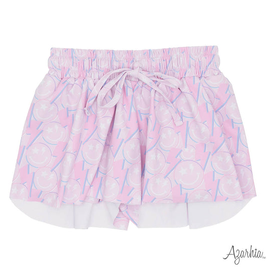 Smiley Spark Butterfly Shorts