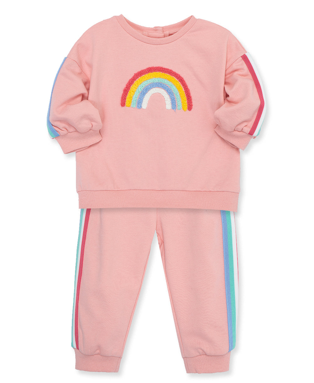 Rainbow Sweatshirt Set