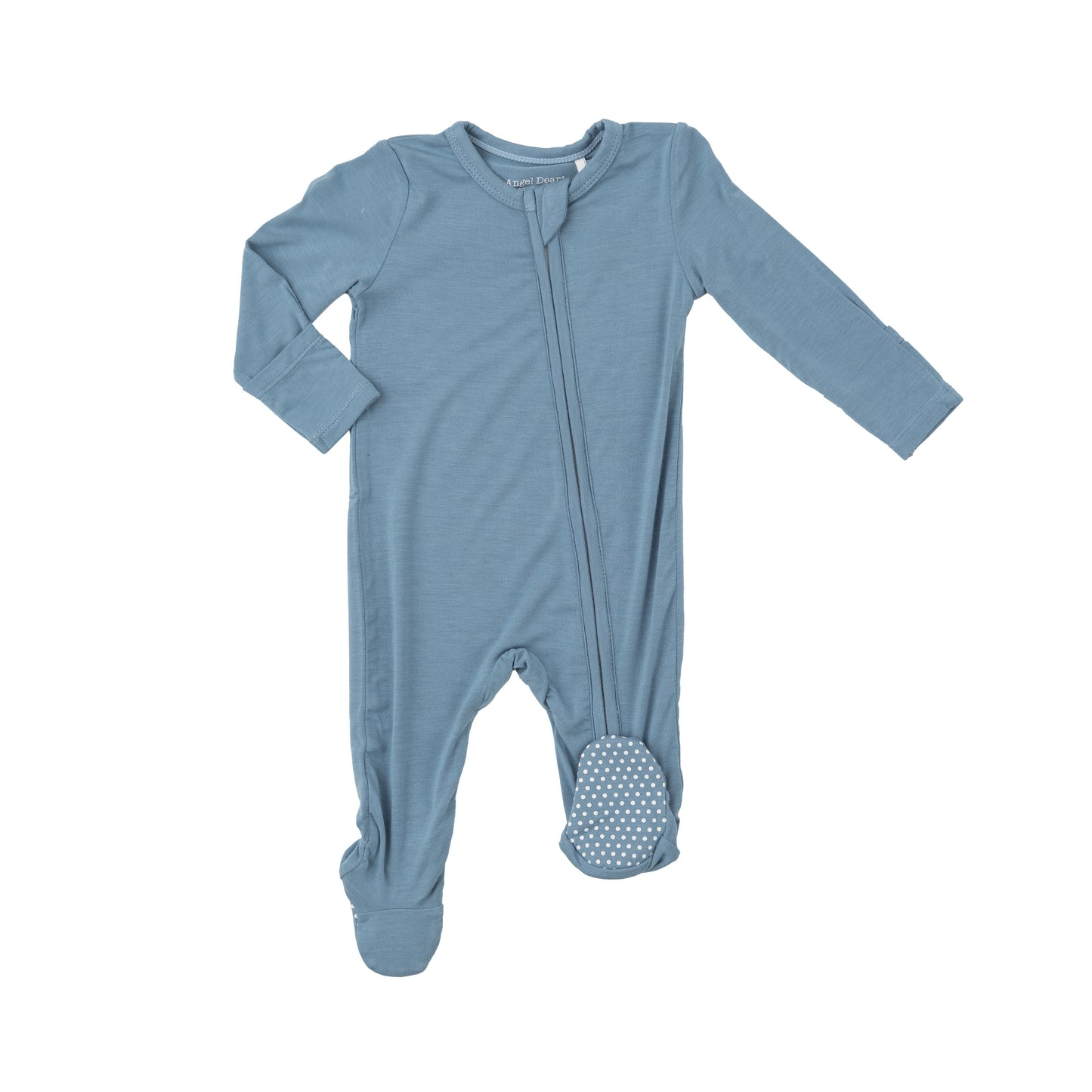 Blue Shadow 2 Way Zipper Footie