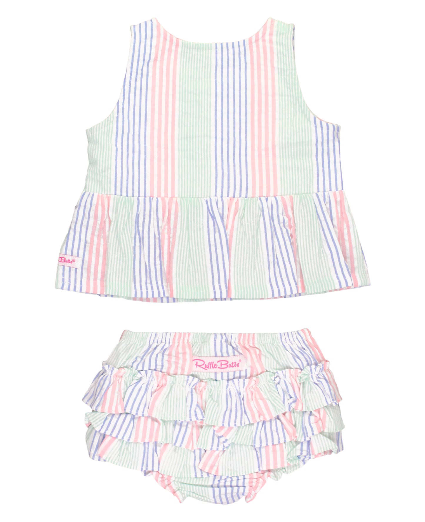 Button Up Swing Top & Bloomer Set