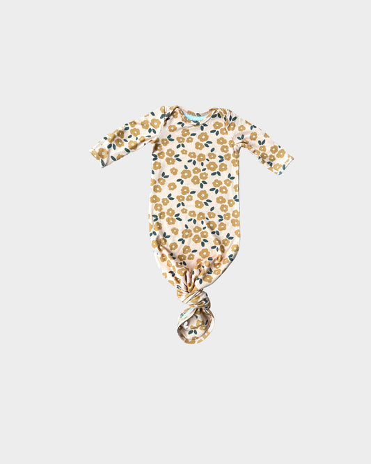 Gold Floral Knotted Sleeper