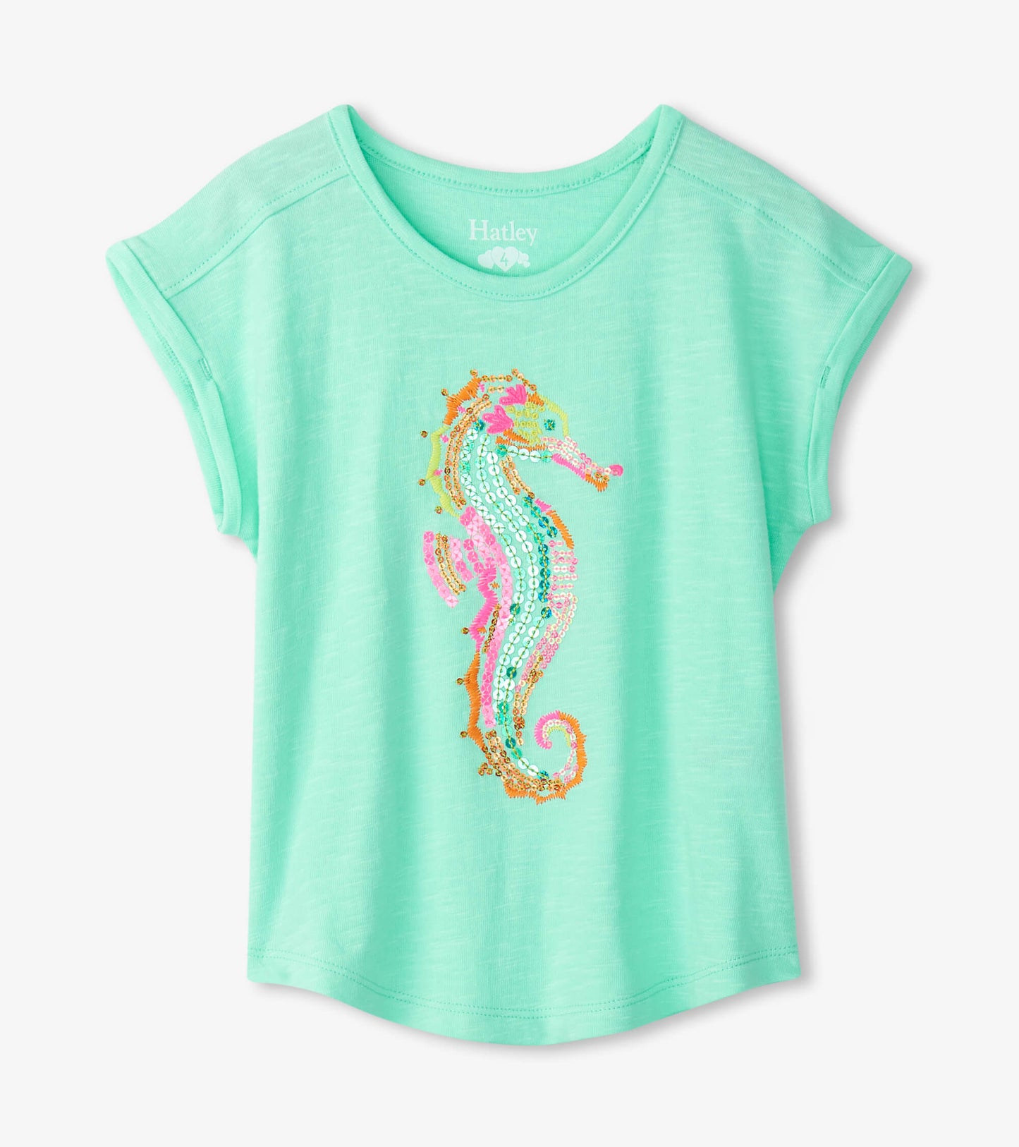 Painted Seahorse Tee