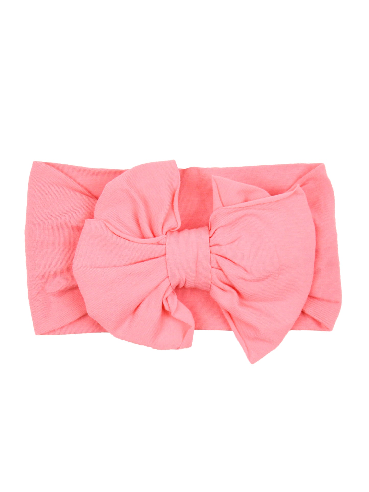 Big Bow Headband-Bubblegum Pink