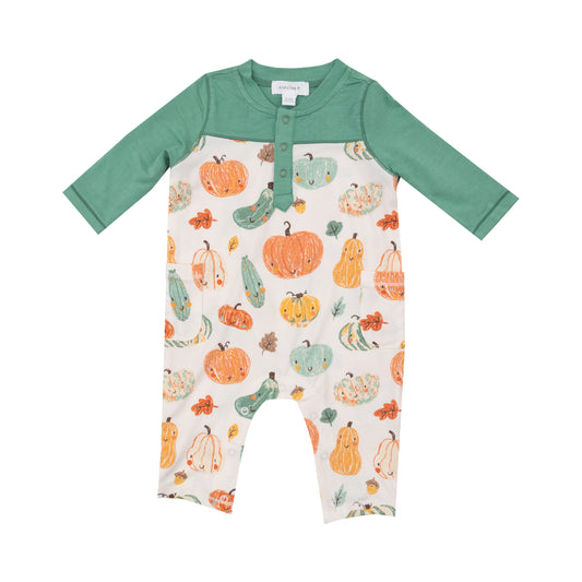 Crayon Pumpkin Romper