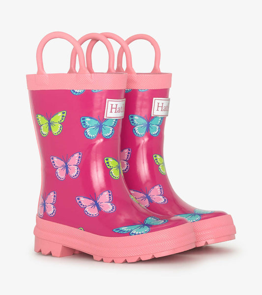 Bold Butterflies Rain Boots