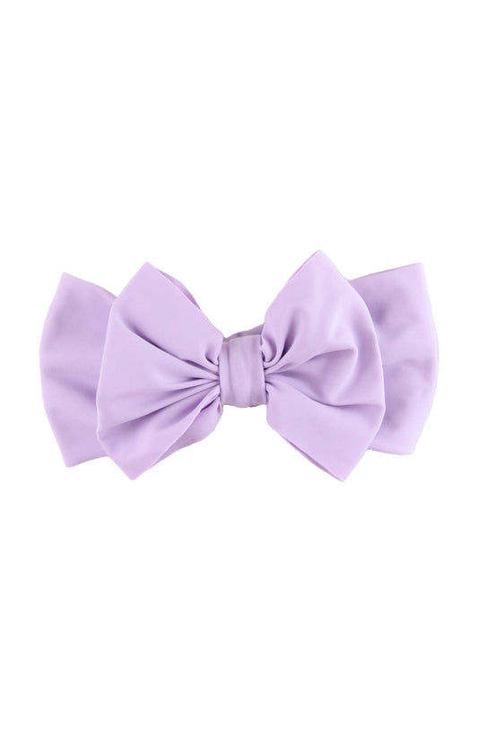 Swim Bow Headband-Lavender