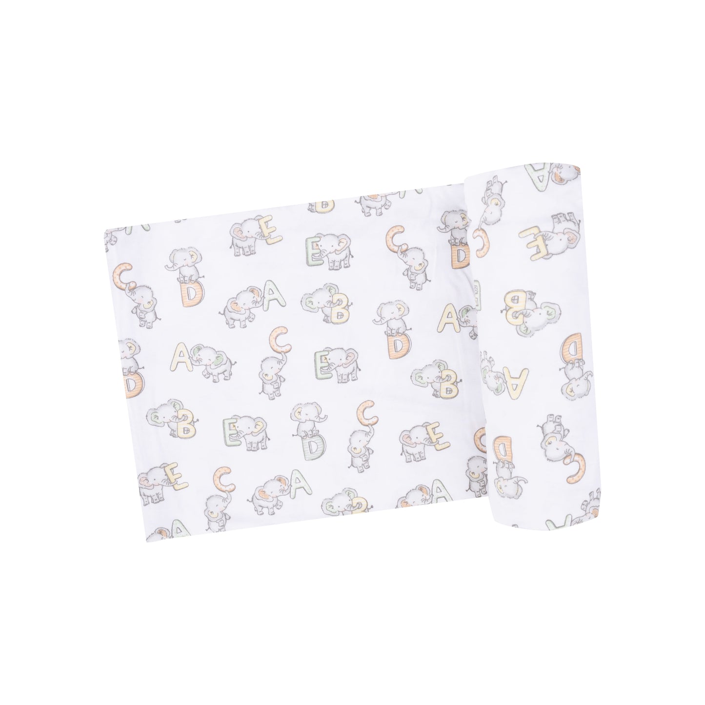 Vintage Elephant ABC Swaddle