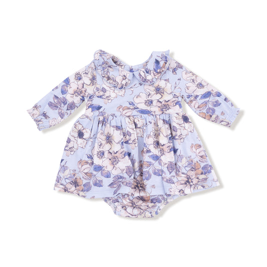 Woodrose Peri Bubble Skirt