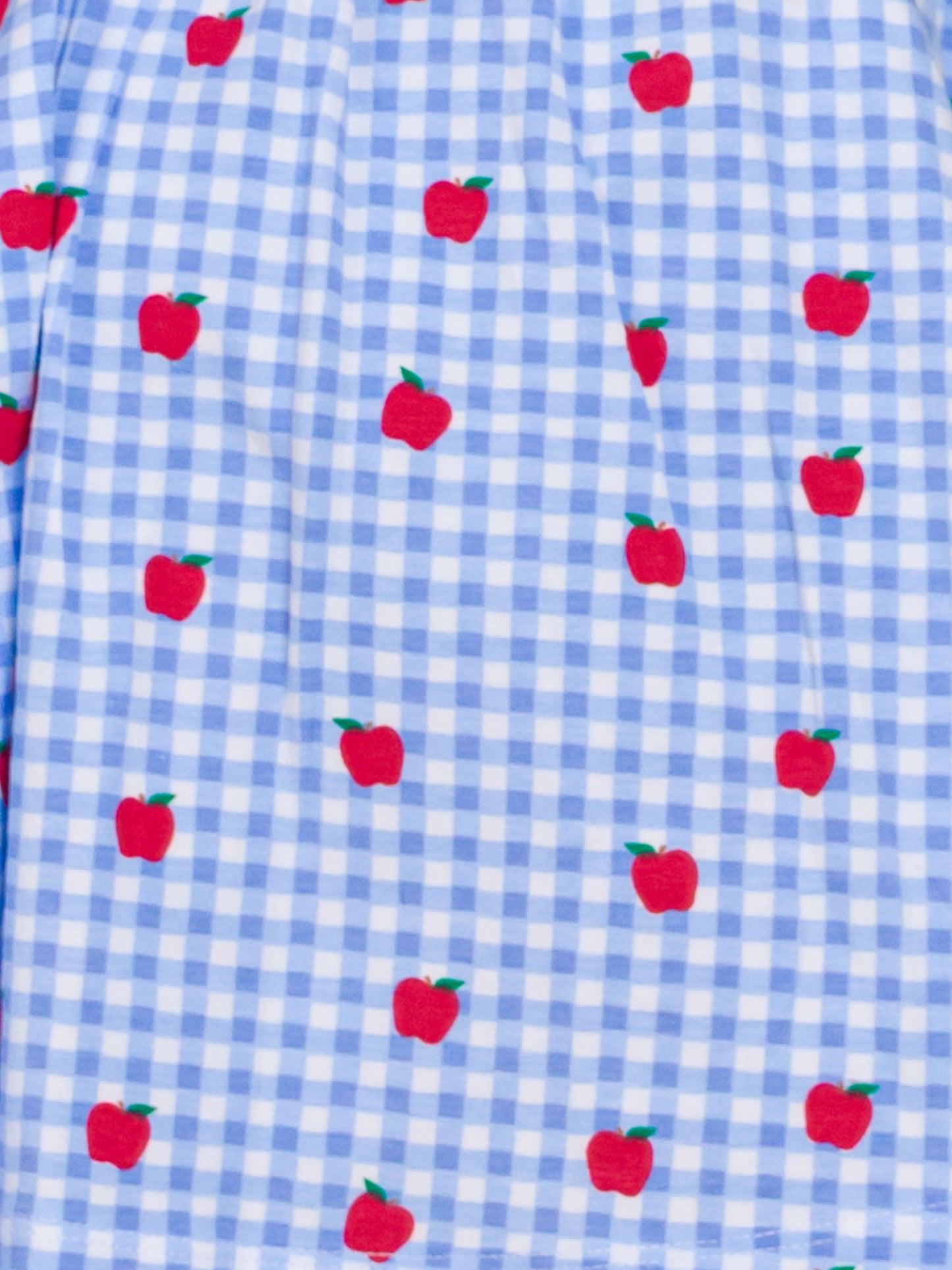 Apple Gingham Twirl Dress
