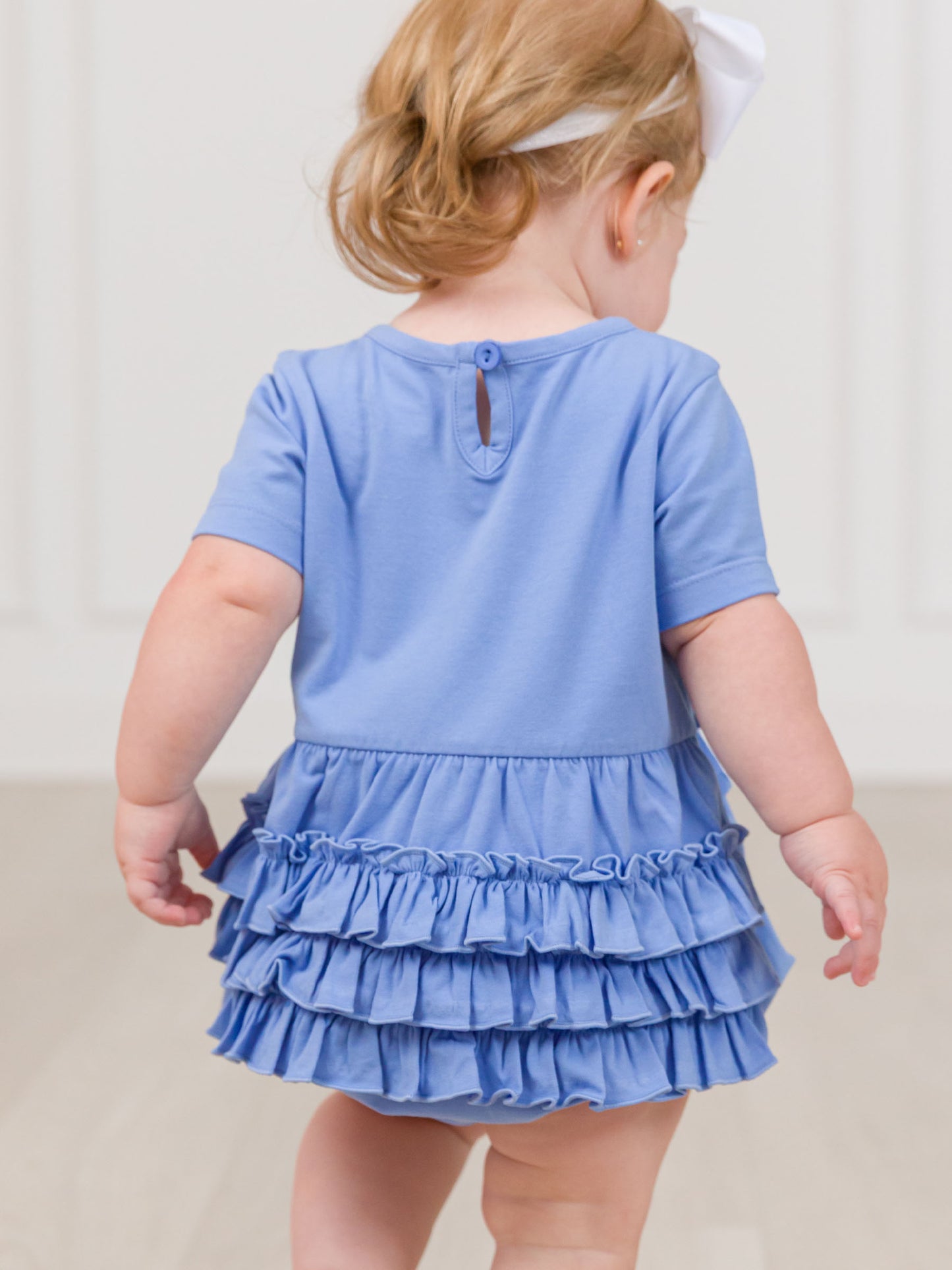 Periwinkle Bubble Romper