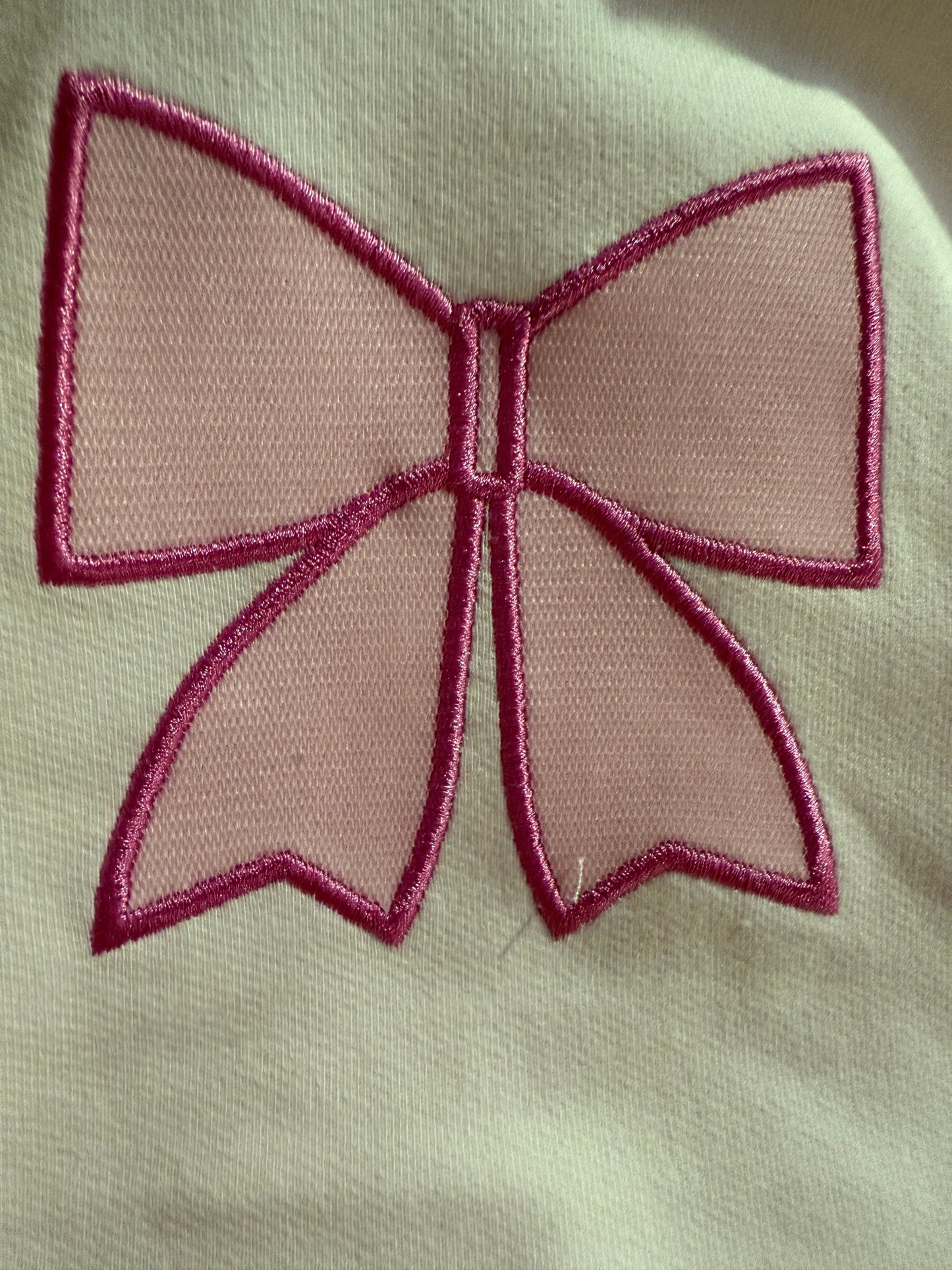 French Terry Pretty Bows Sweatshirt Bubble