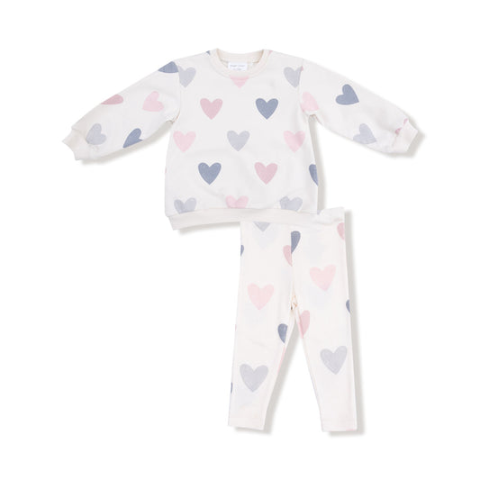 Hearts Sweatsuit Set