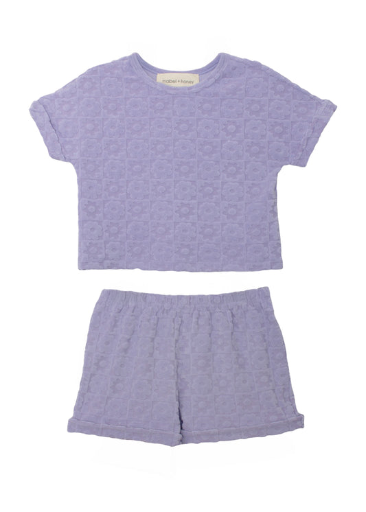 Veronica 2-PC Set-Purple
