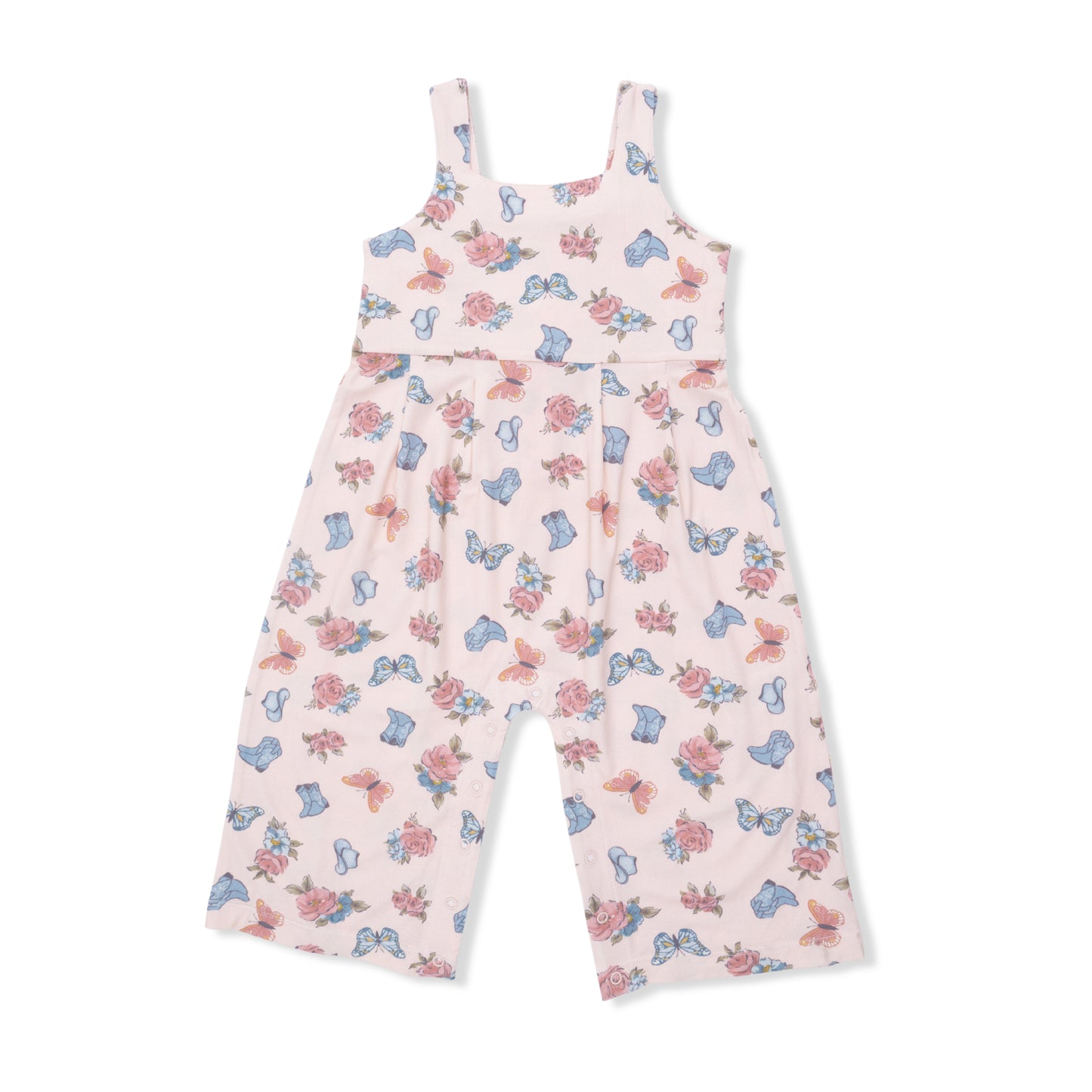 Country Girl Boots Wide Leg Jumpsuit