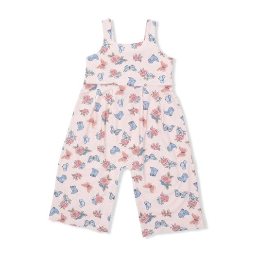 Country Girl Boots Wide Leg Jumpsuit