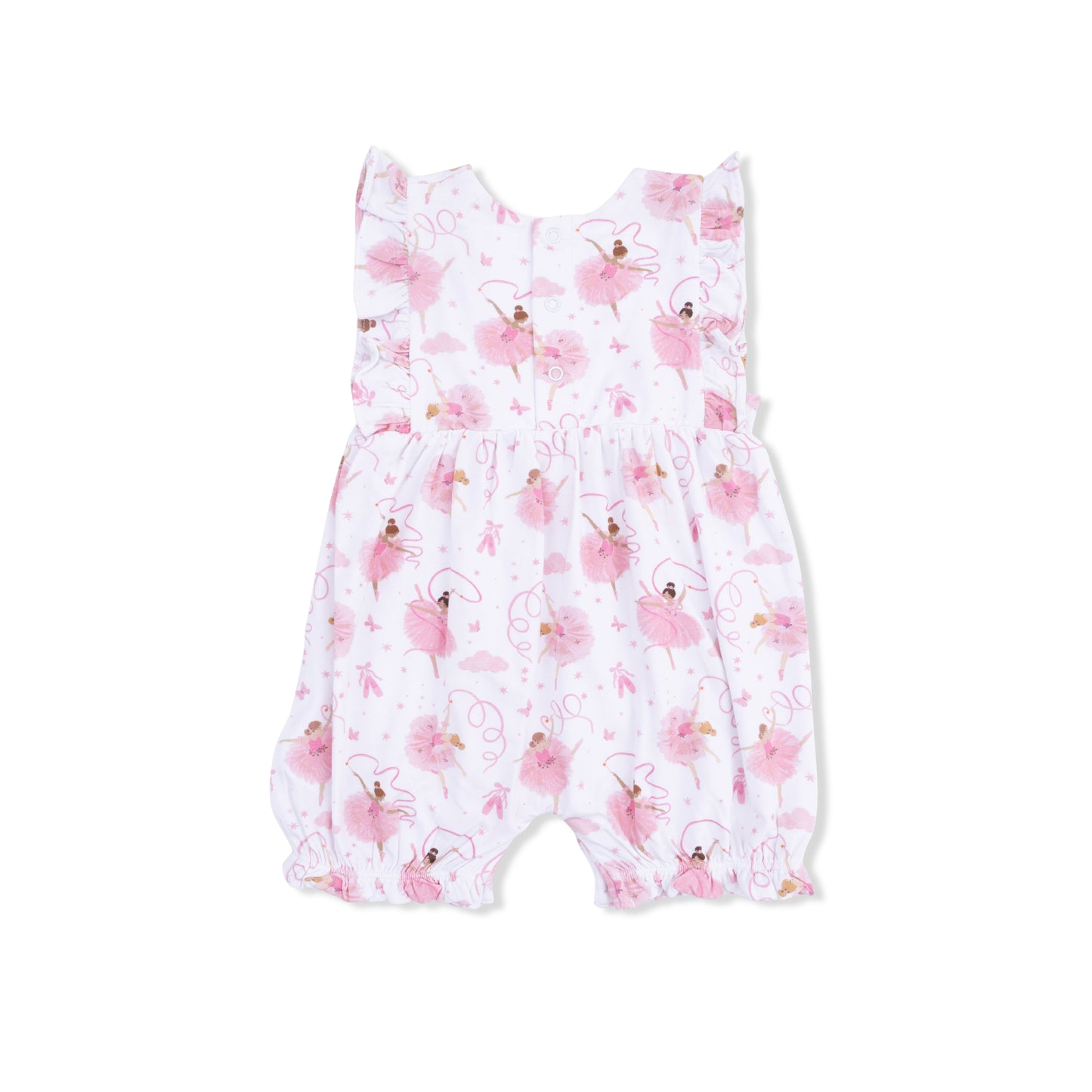 Ribbon Ballerinas Ruffle Playsuit