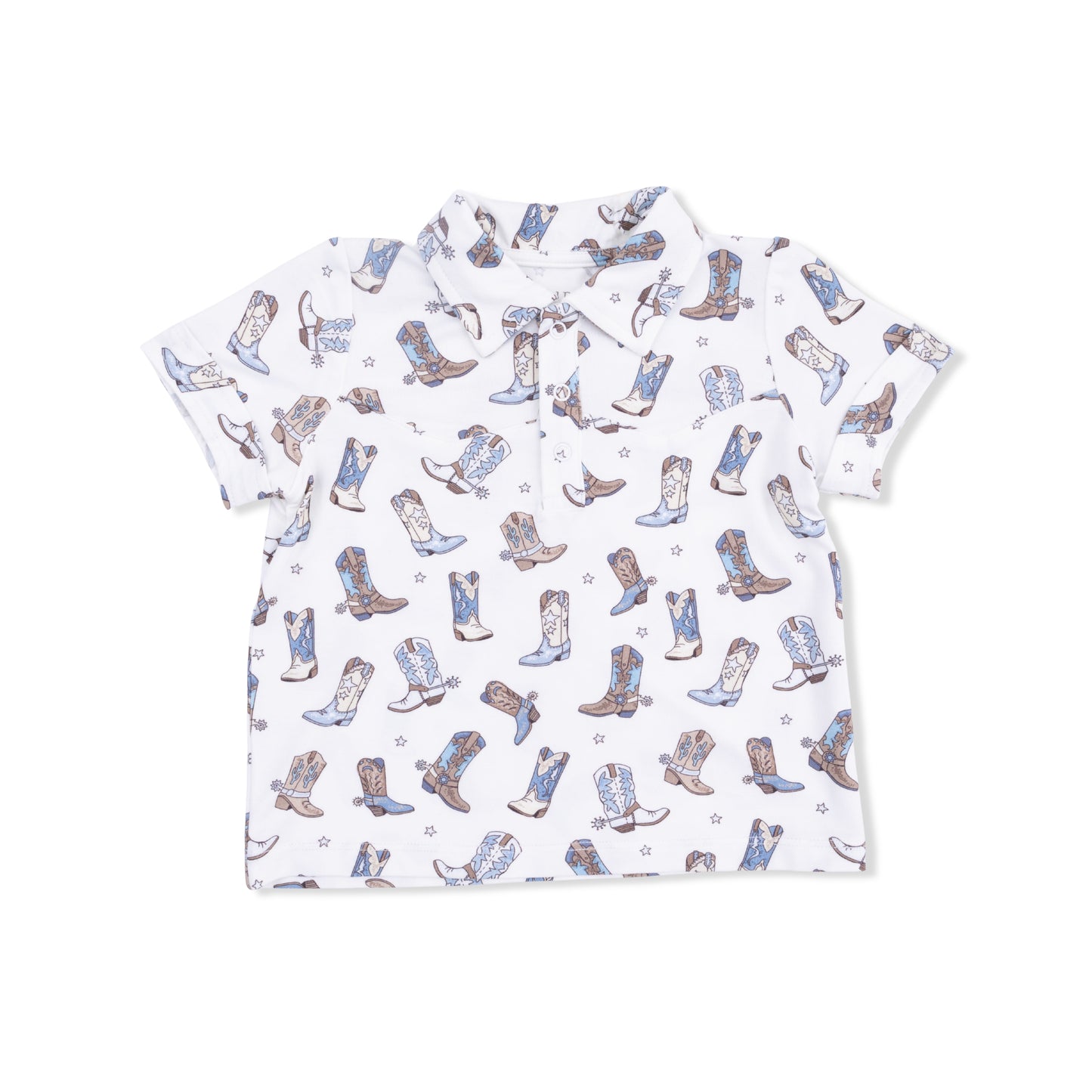 Cowboy Boots-Cowboy Polo w/Shorts