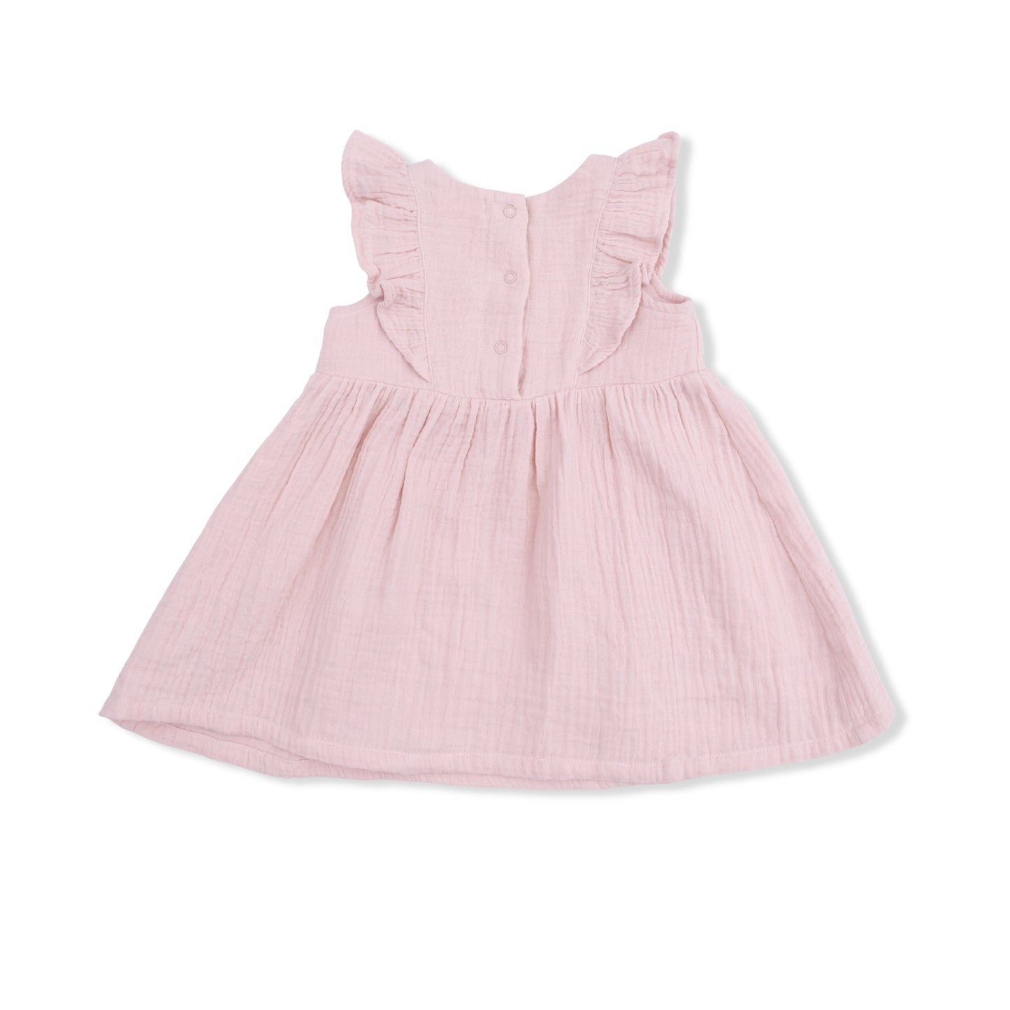 Lotus Flower Ducklings-Ruffle Sleeve Dress