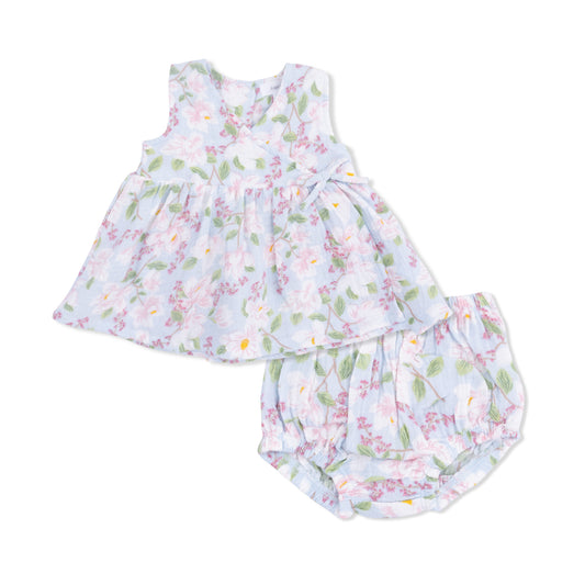 Magnolias Kimono Dress & Bloomers
