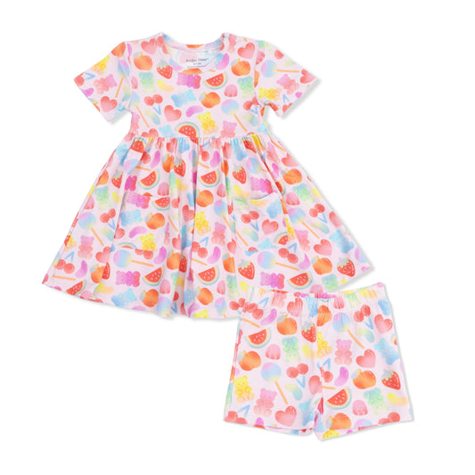 Gummy Bears Twirl Dress w/ Cartwheel Short