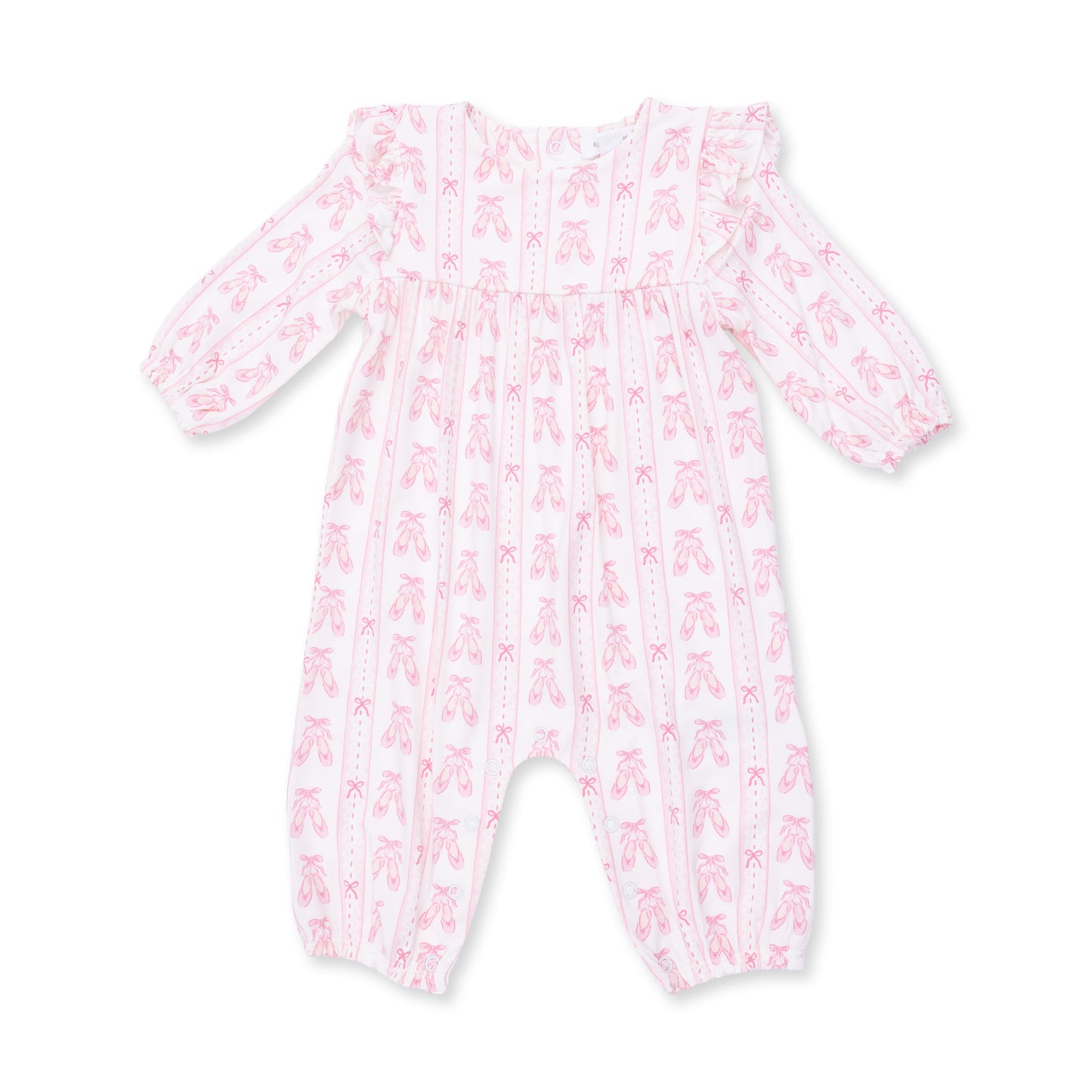 Ballet Shoes Ribbon Stripe Romper