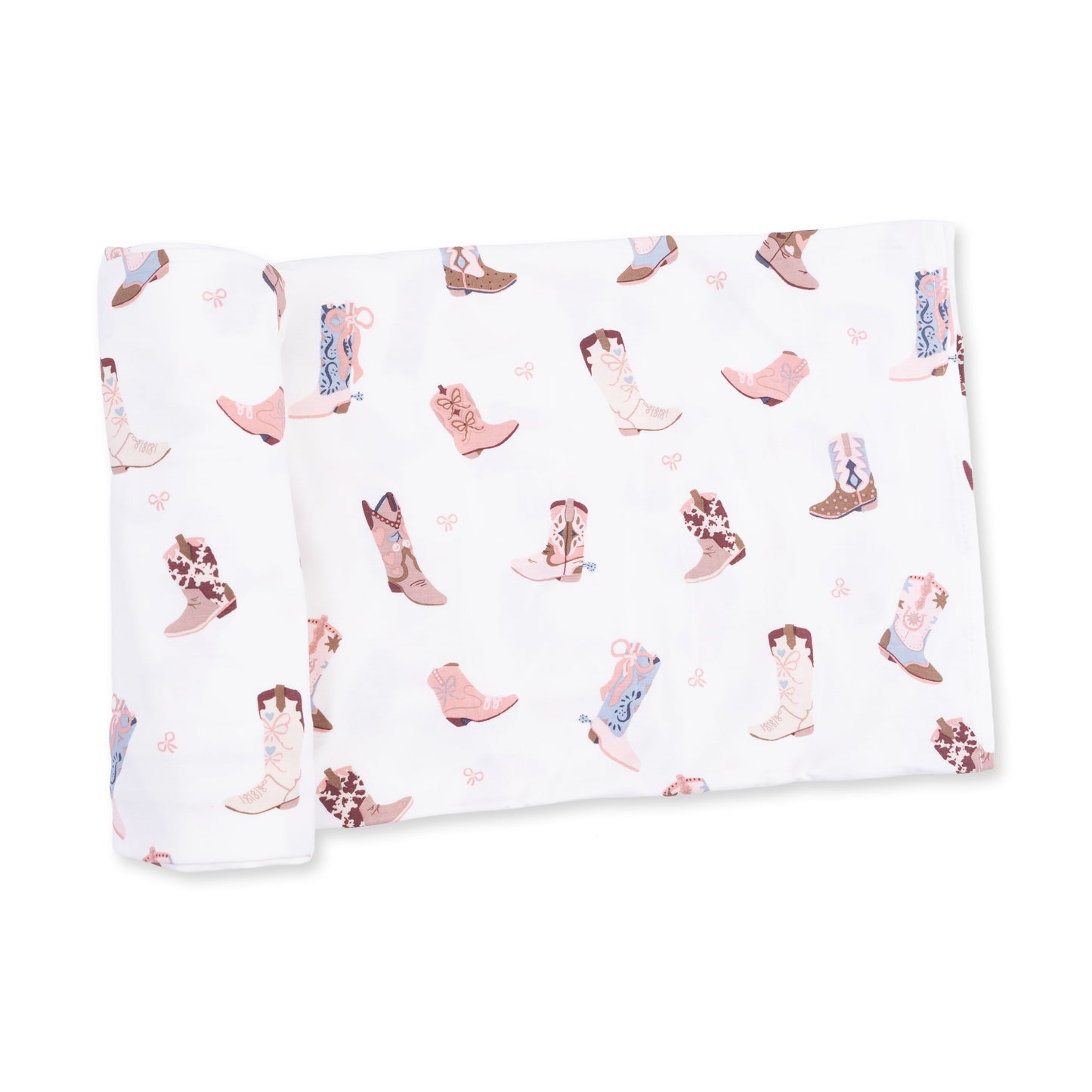 Buckaroo Boots Swaddle Blanket