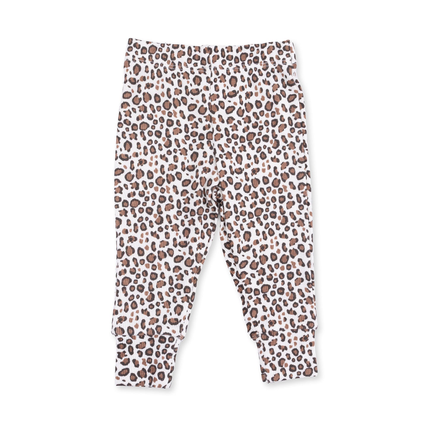 Leopard Ribbed Leggings