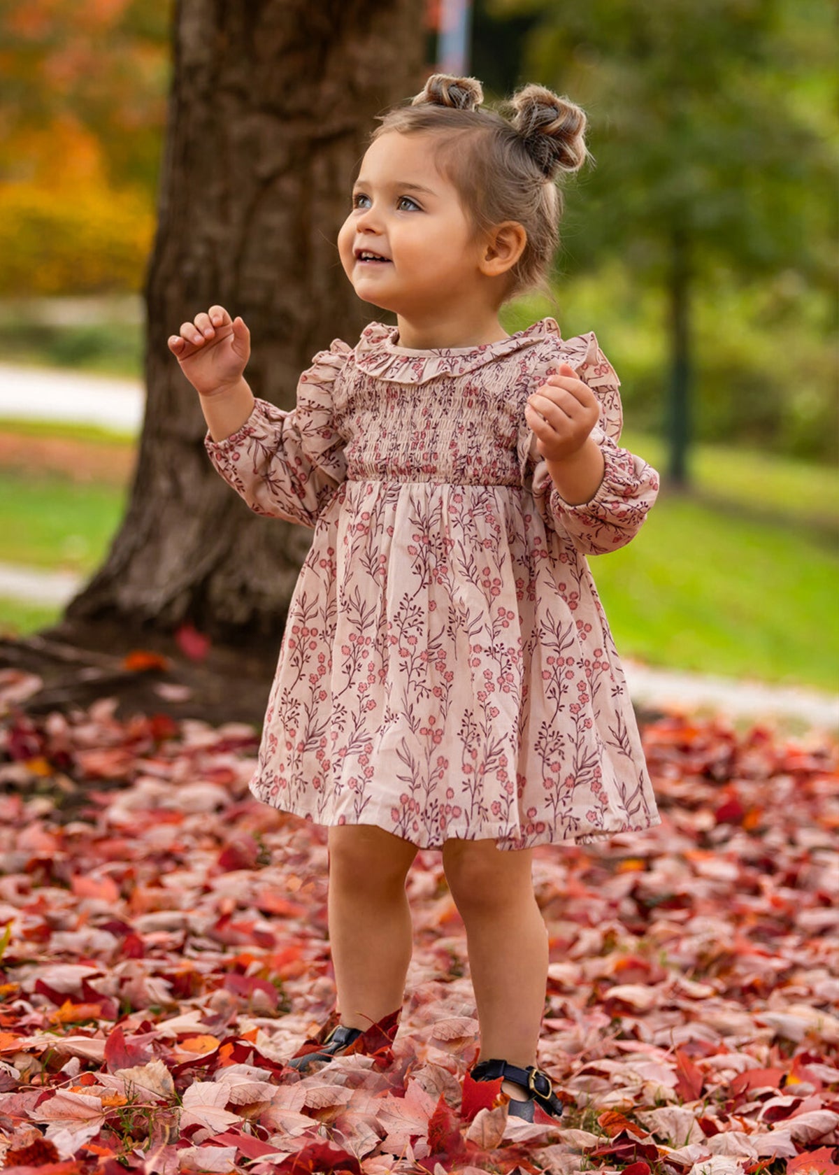 Autumn Dress - Brown