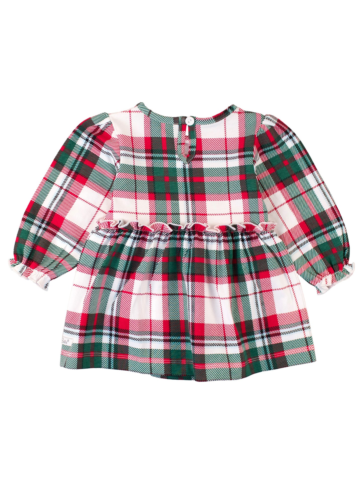 Dashing Dreams Plaid Skirted Romper