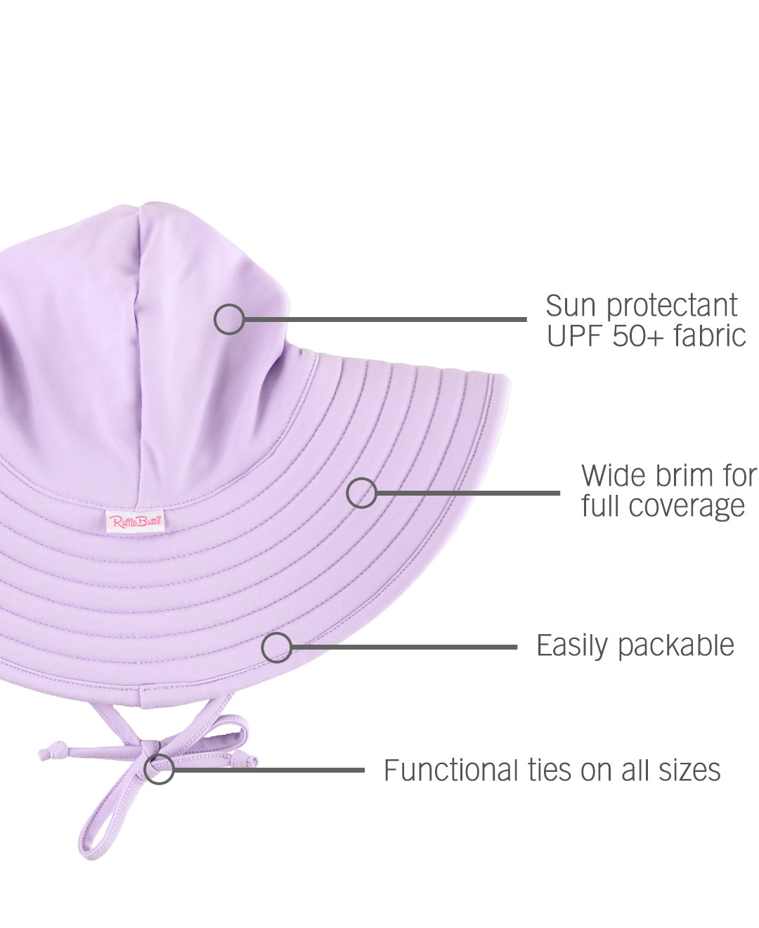 Swim Hat-Lavender