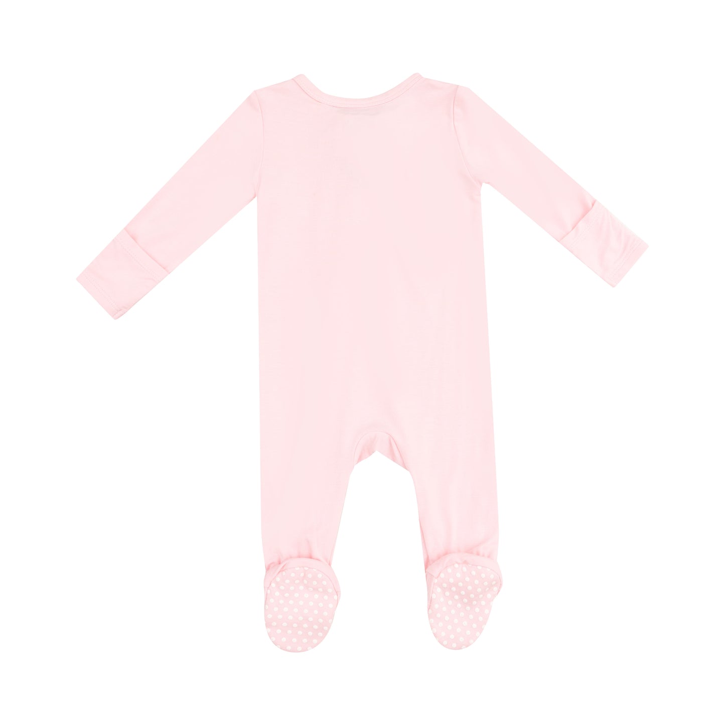 Tickled Pink 2-Way Zipper Footie