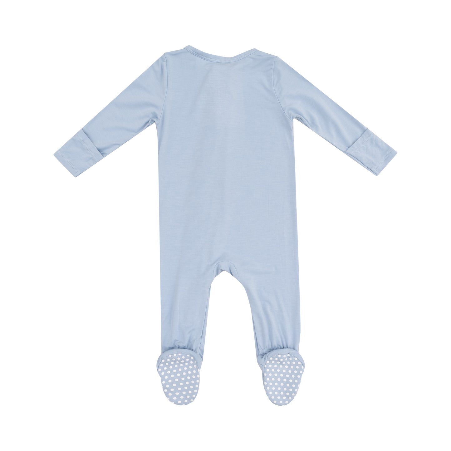 Blue Fog 2-Way Zipper Footie
