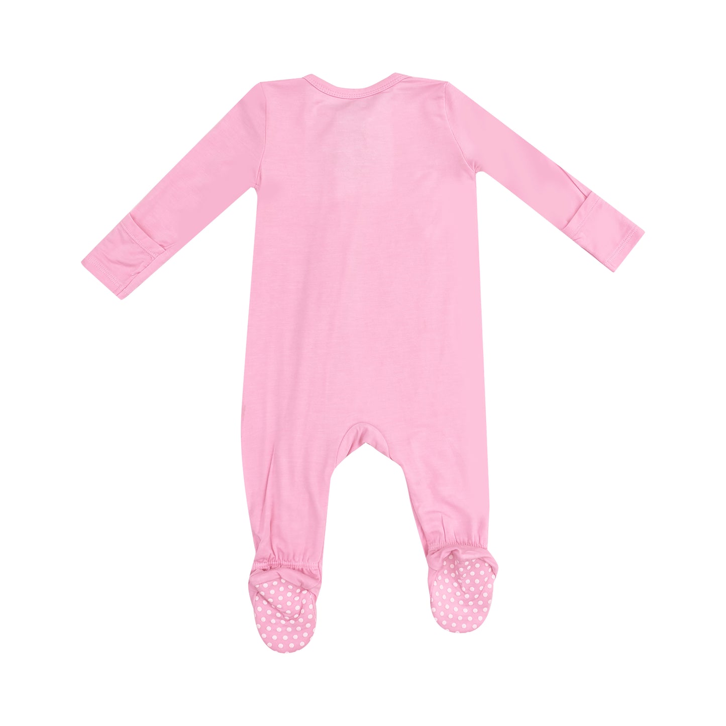 Begonia Zipper Footie