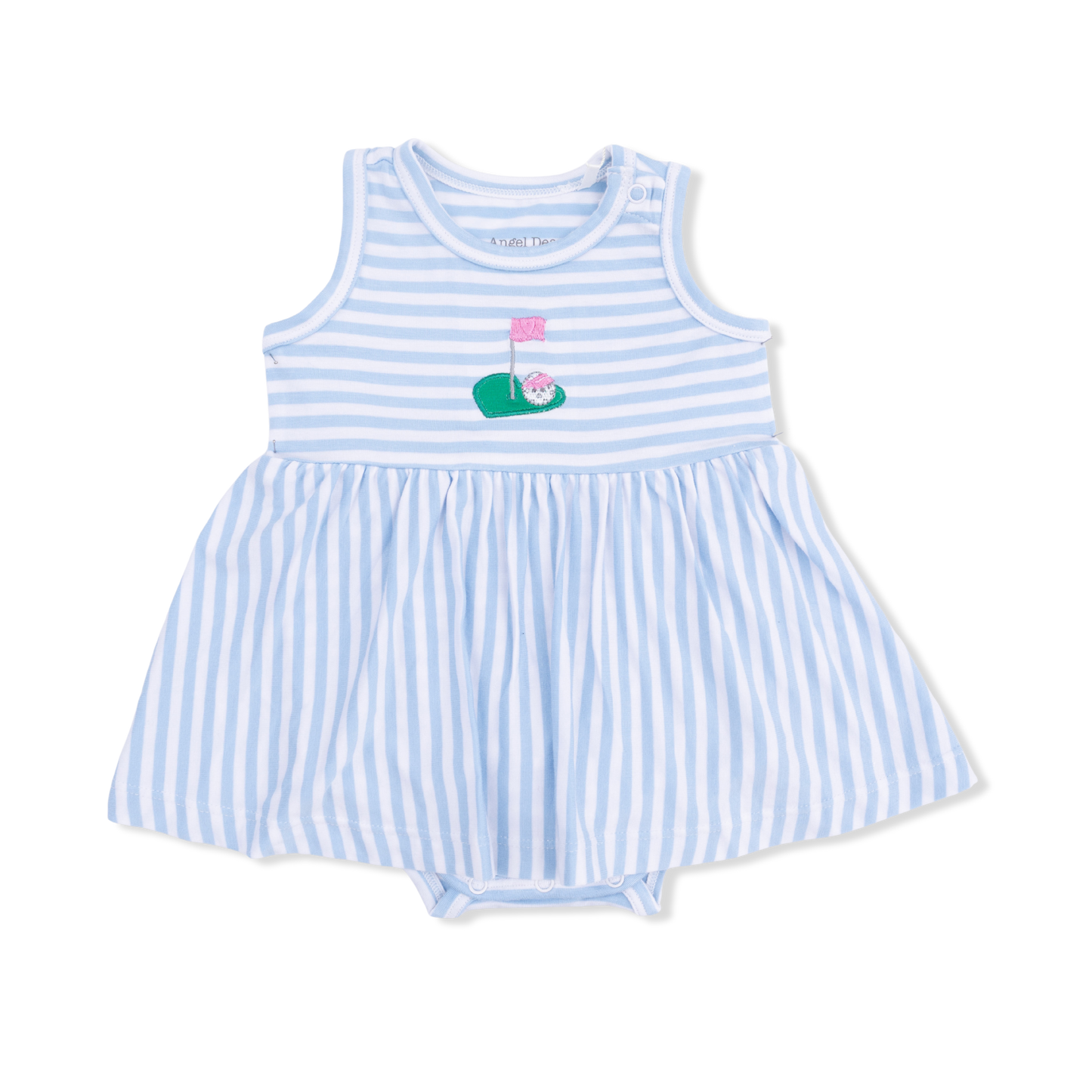Striped Golf Tank Bodysuit Dress