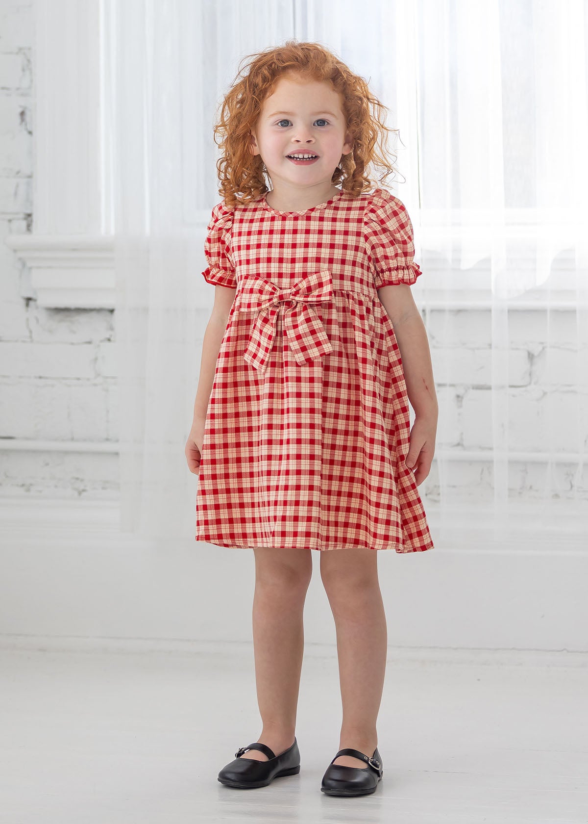 Paisley WovenPlaid Dress