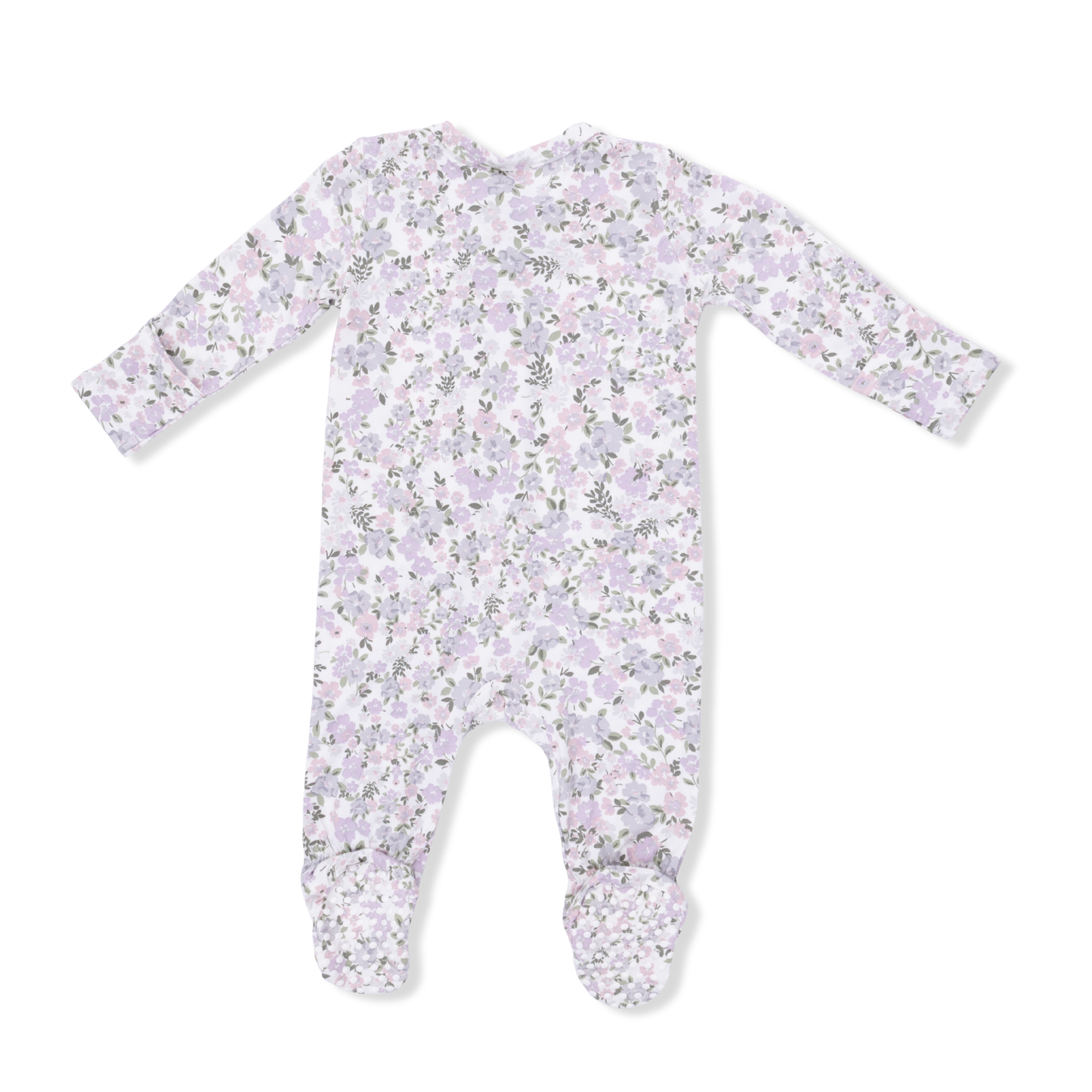 Shannon Floral Zipper Footie