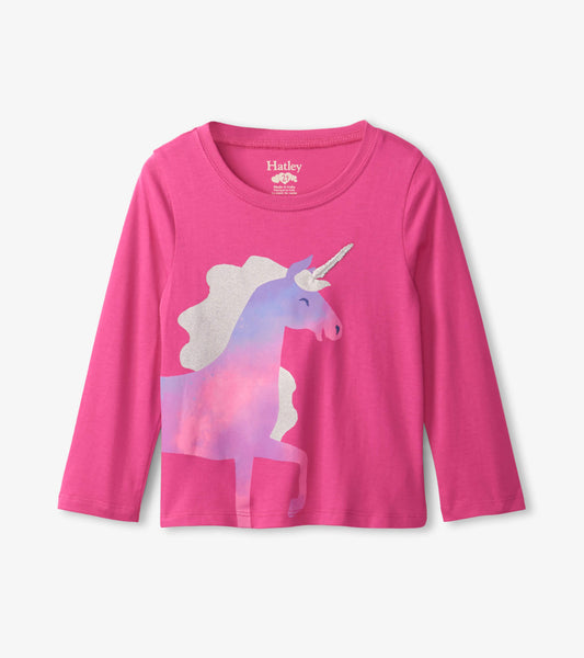 Raspberry Unicorn Tee