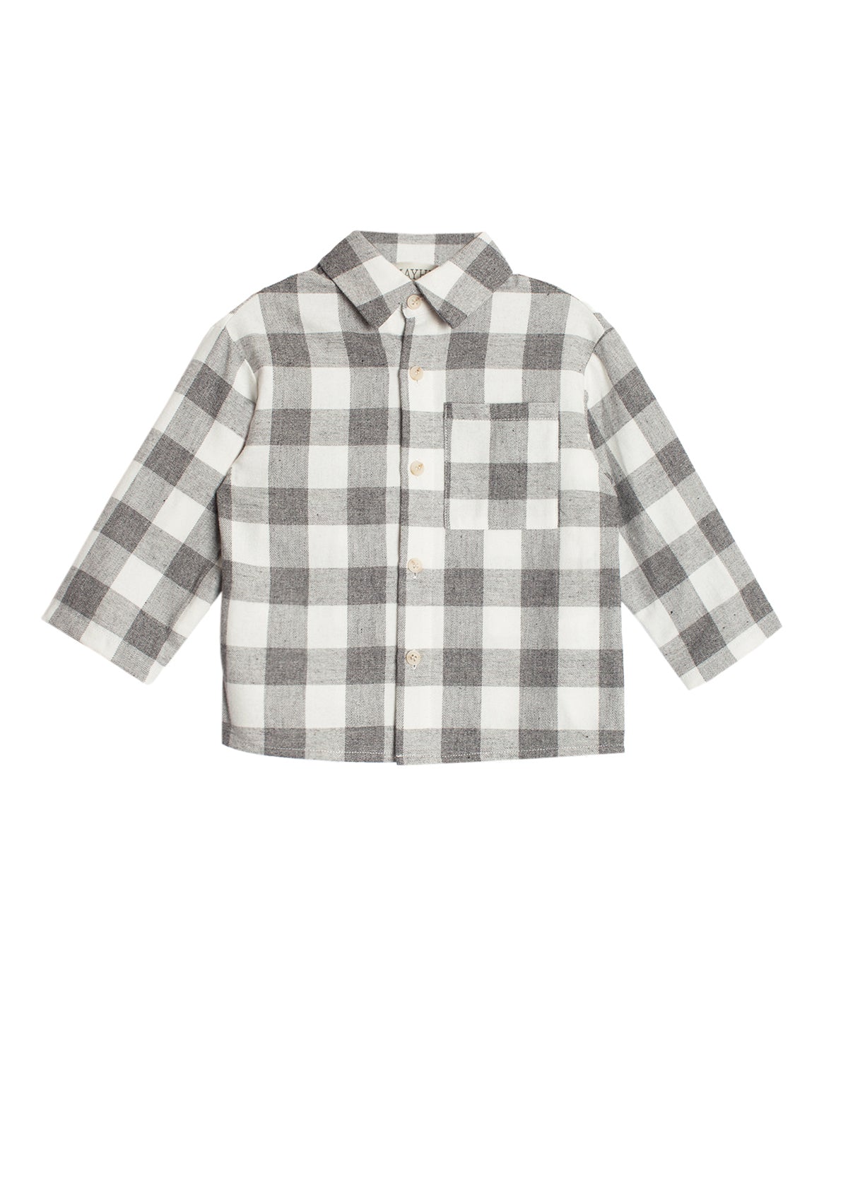 Grey Flannel Button Up