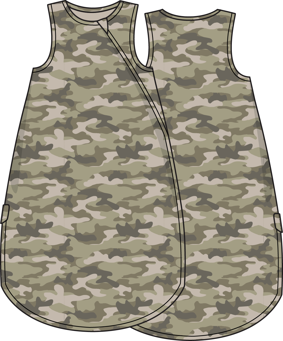Camo Sleep Bag