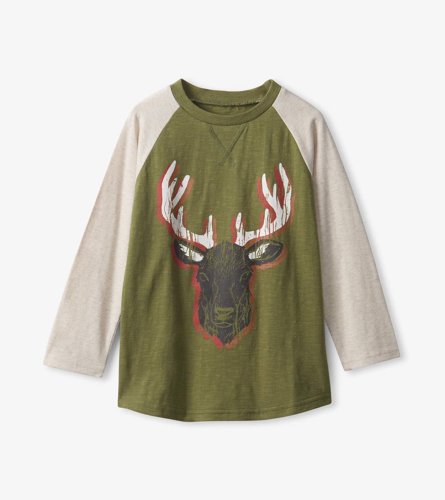 Grand Elk L/S Raglan Tee