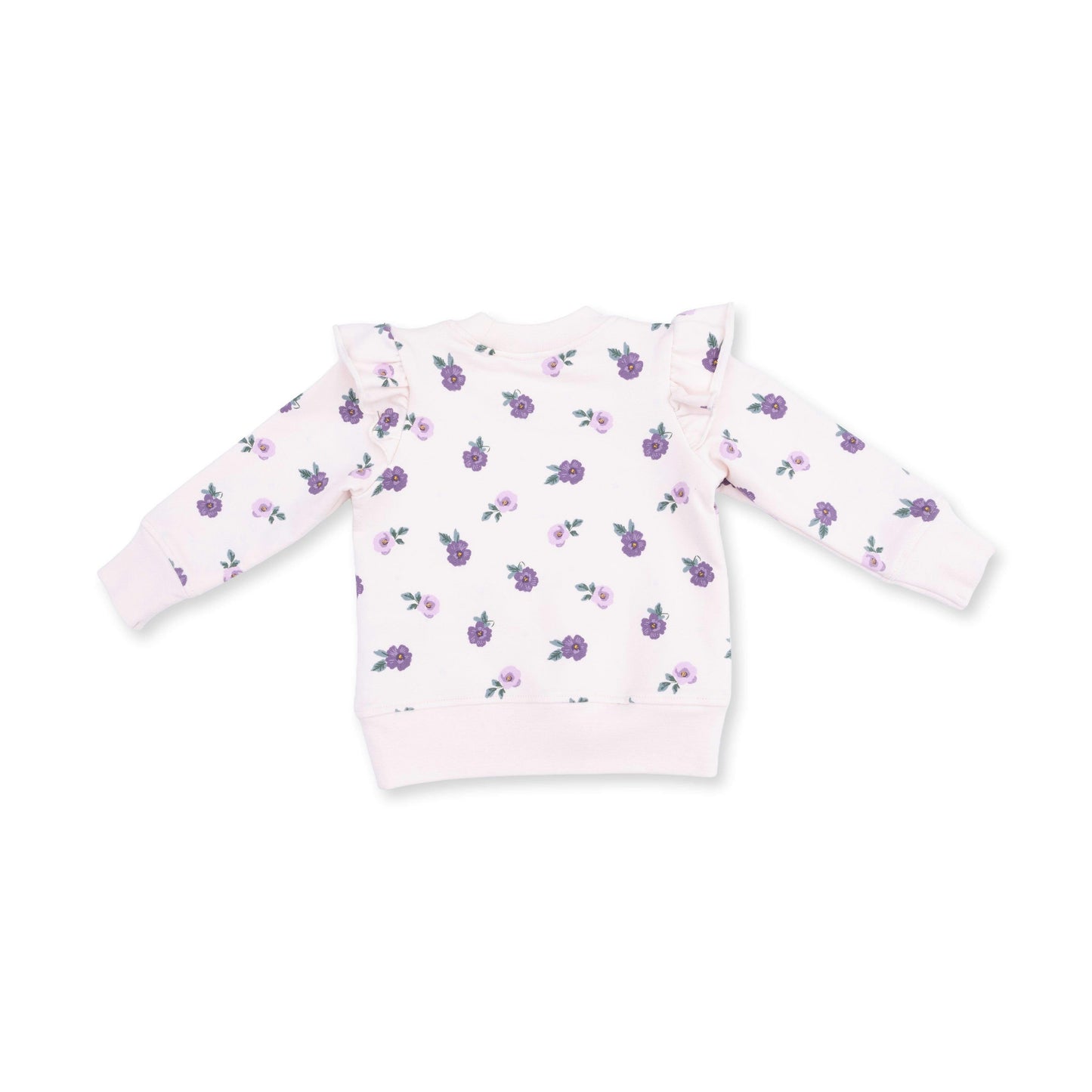Violetta Floral Ruffle Sweatshirt & Legging