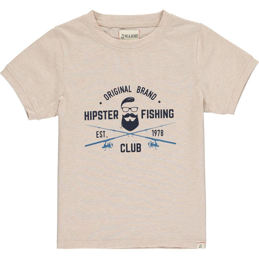 Beige Fishing Falmouth Tee