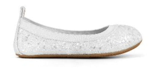 Samara White Chunky Glitter