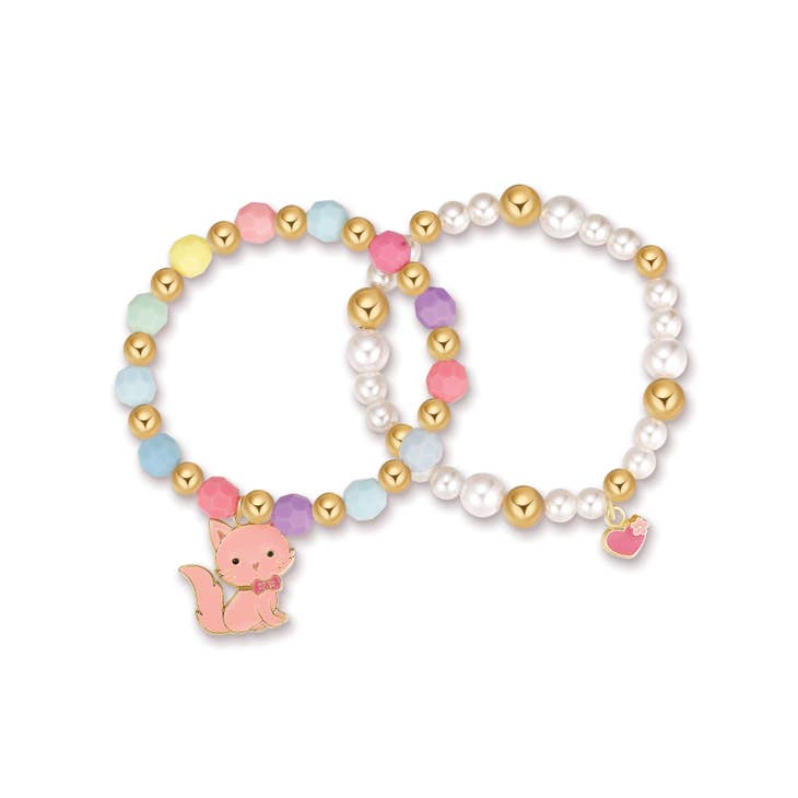 Darling Duo Bracelets-Kitty Love