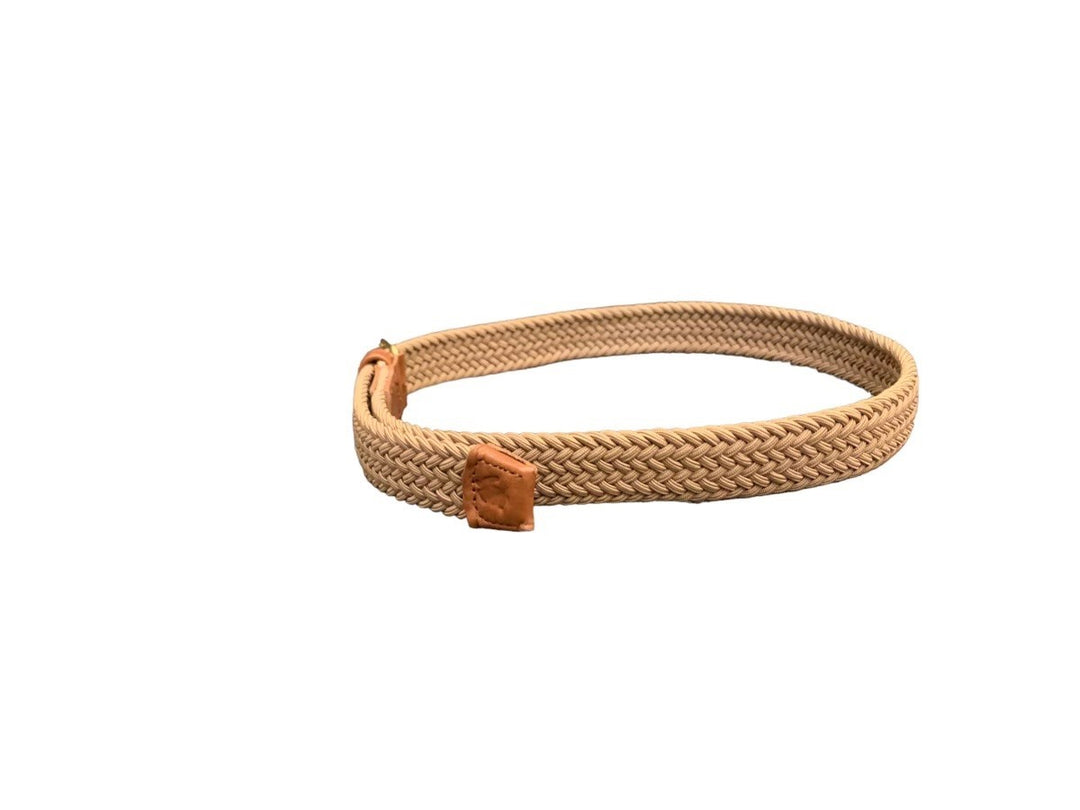 Buddy Braided Belt-Khaki