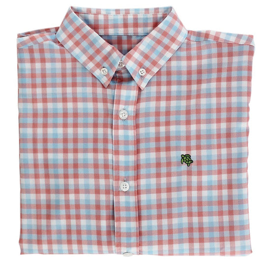 Performance Button Down Shirt-Plantation