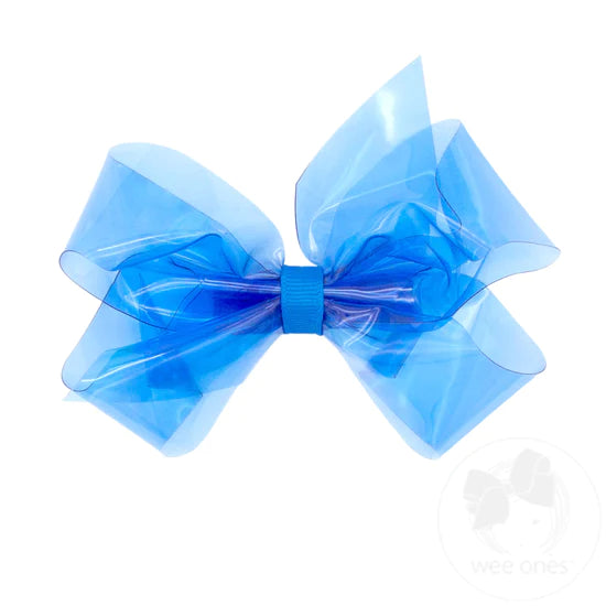 MED Splish Splash Vinyl Bow-Aqua