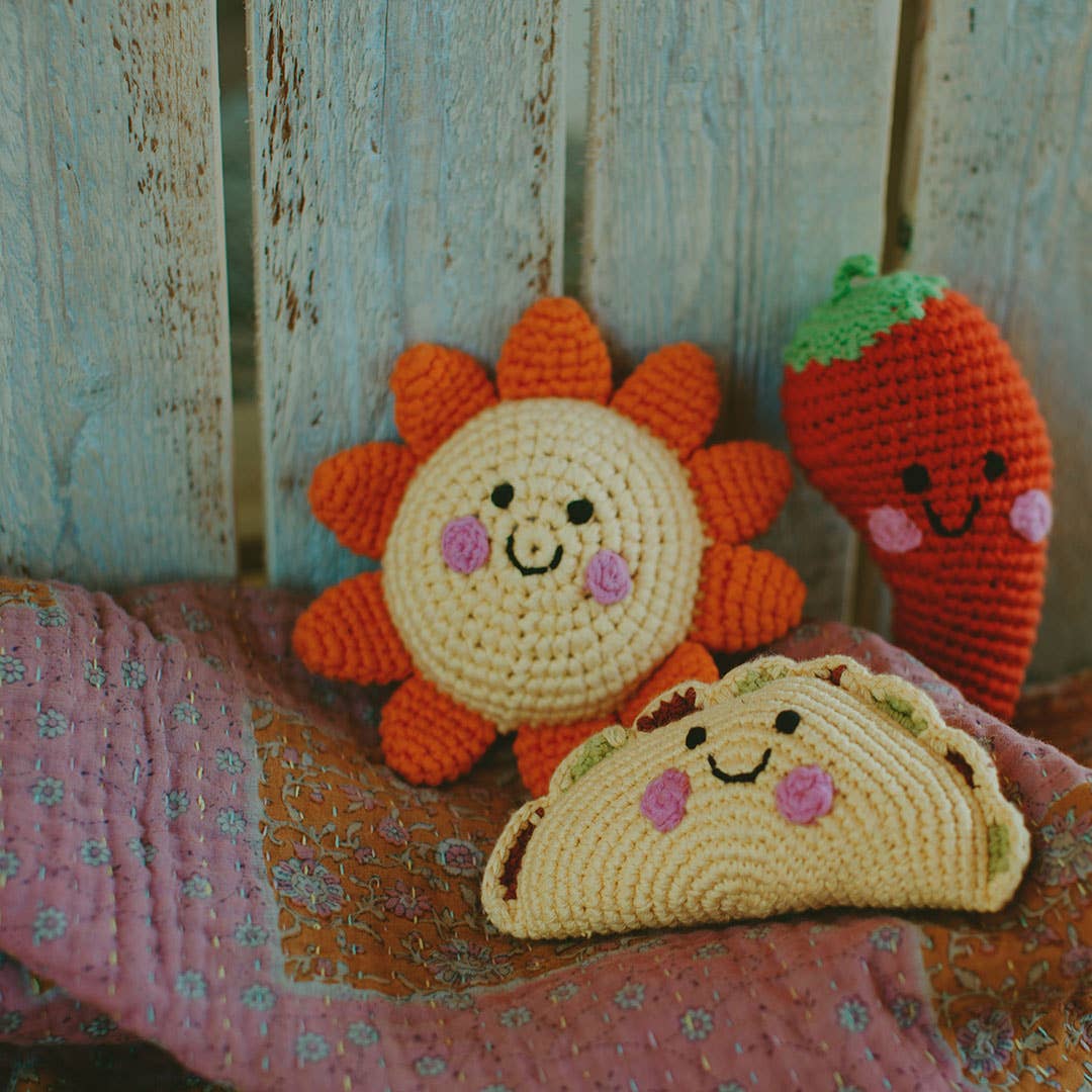 Friendly Taco Rattle