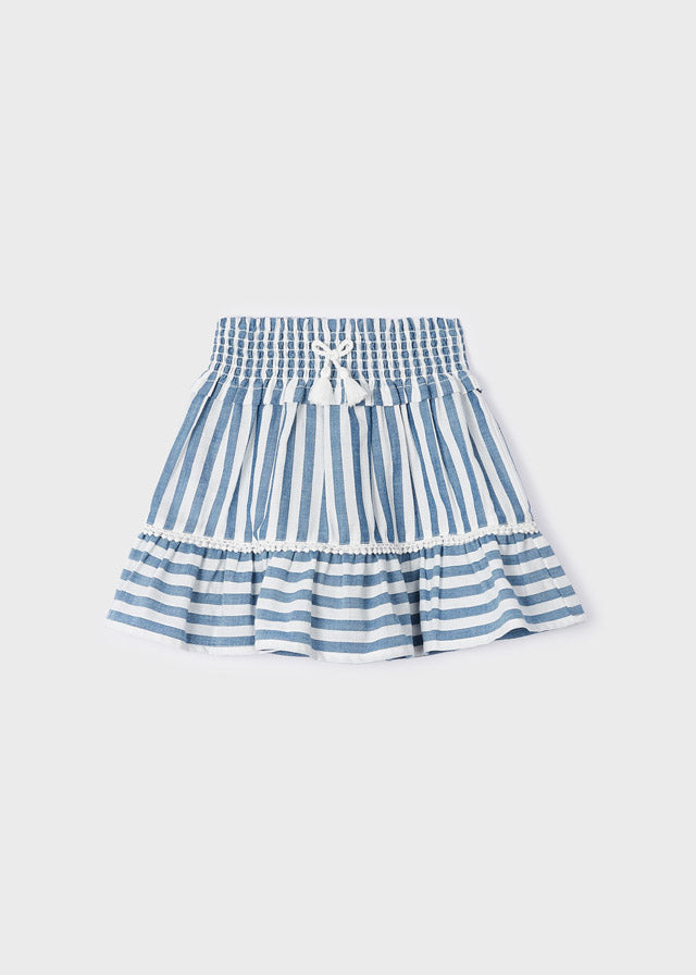 Porcelain Stripe Skirt