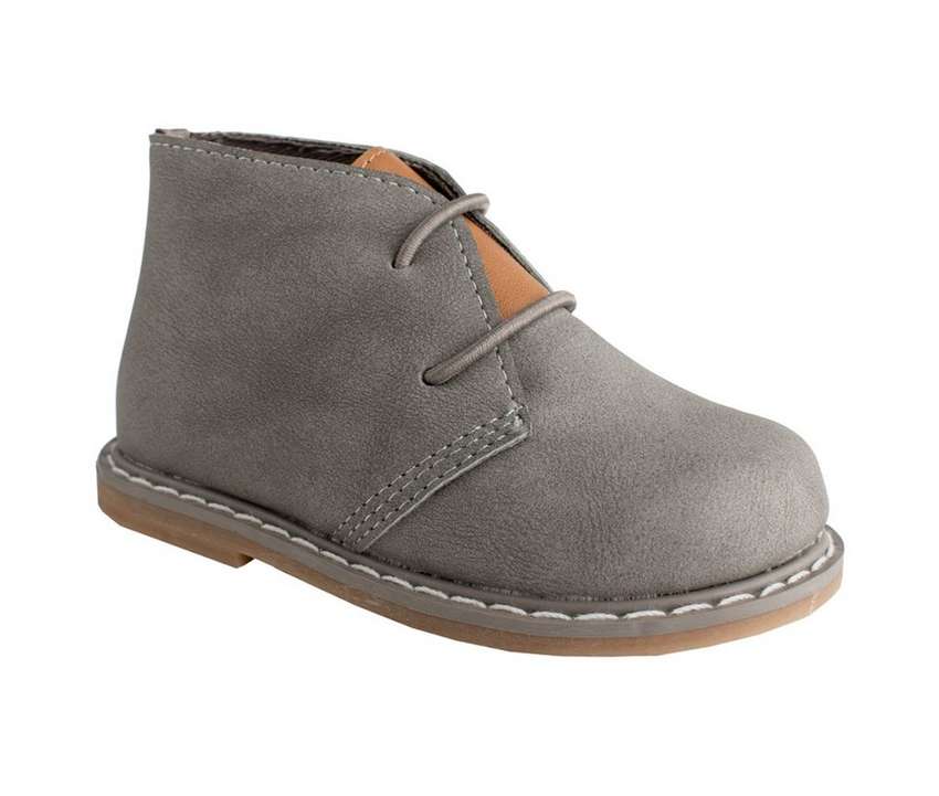 Gray Nubuck Chukka Boot